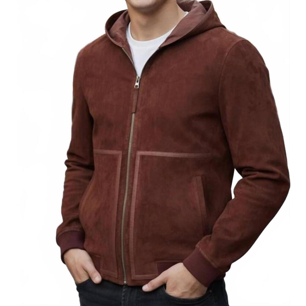 NEW LUSSO BENI seraphic jacket in brick red